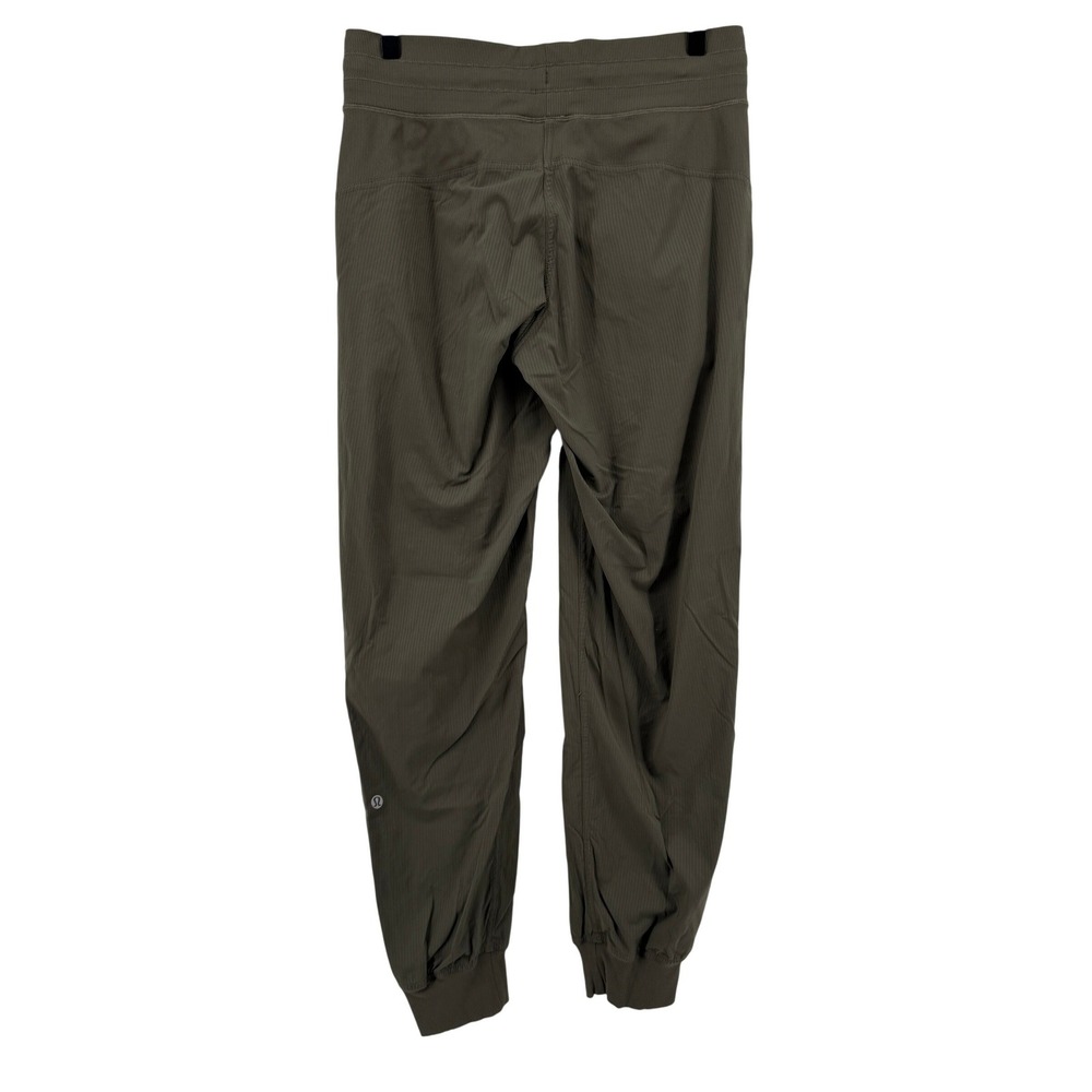 Lululemon Dance Studio Mid-Rise Jogger Carob Brown Green Women 6 Active W5ENMS - Picture 3 of 7